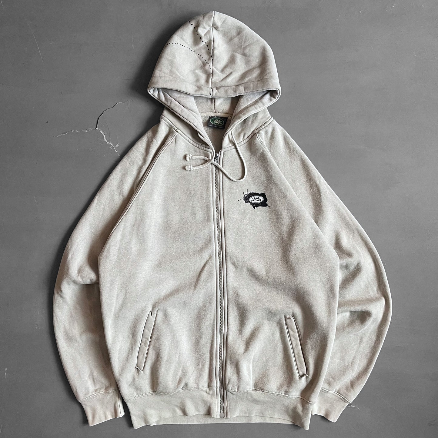 2000 Land Rover zip hoodie (L)