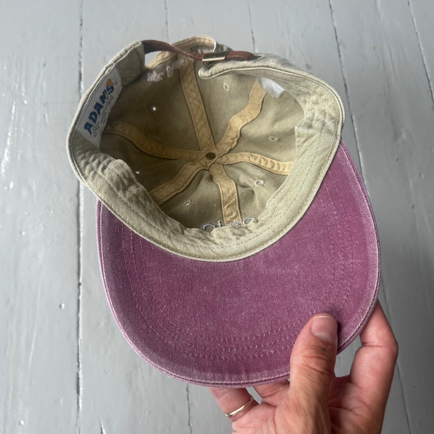 2000 Sonic Youth NYC ghost & flowers cap