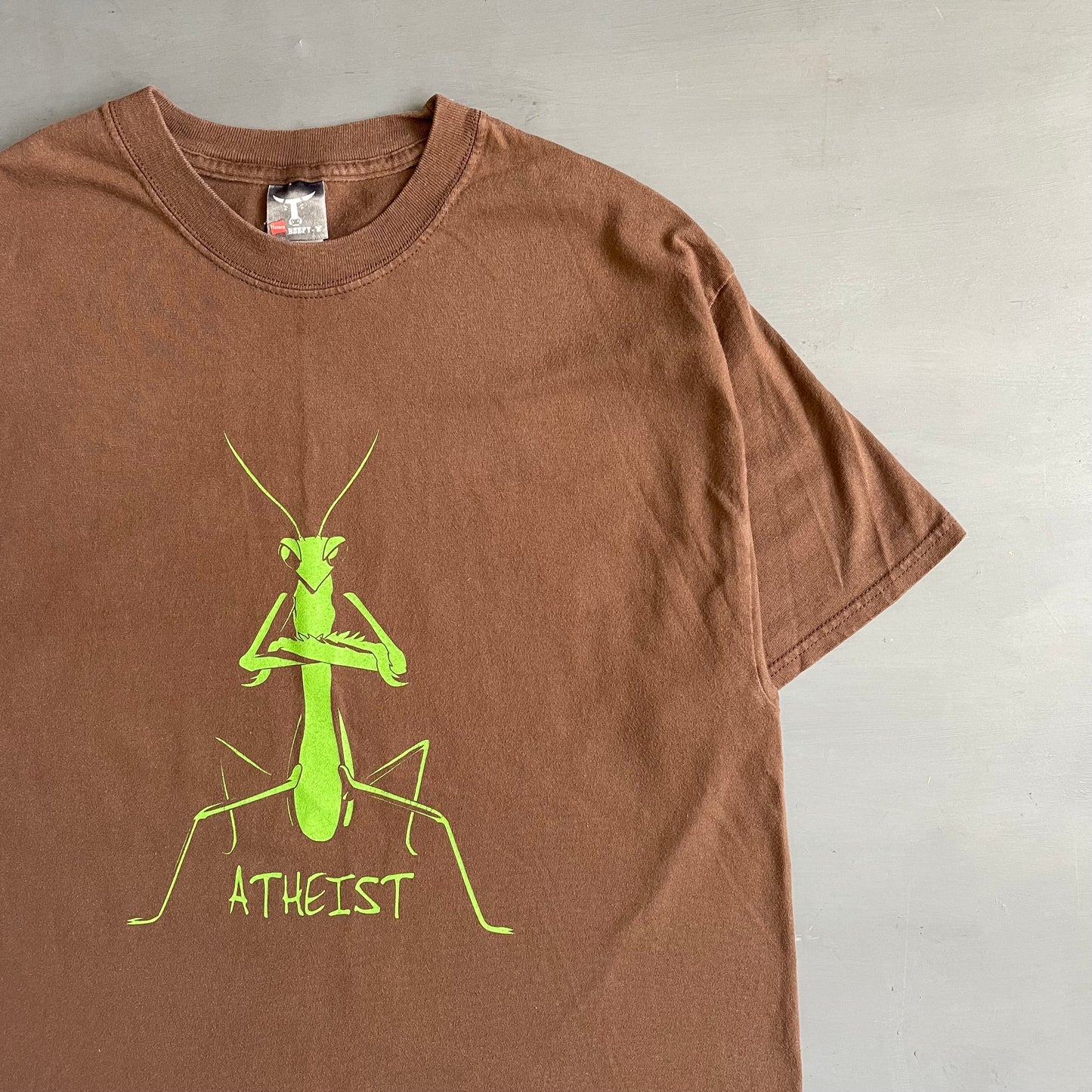 1990s Atheist mantis T-shirt (M)