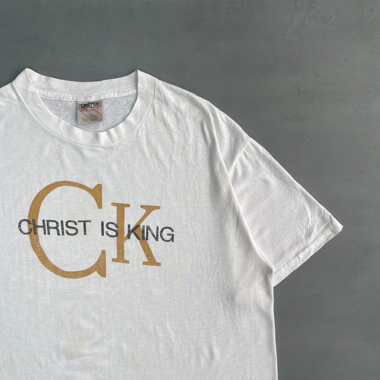 1990s CK Christ is king T-Shirt (L)