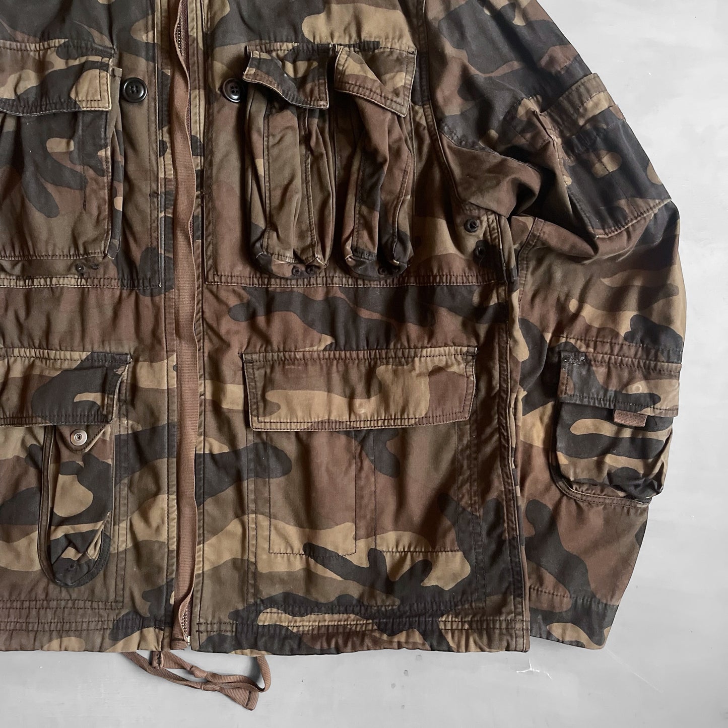 1990s GAP technical military jacket (L)