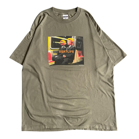 1999/2000 Pet Shop Boys nightlife tour T-shirt (L/XL)