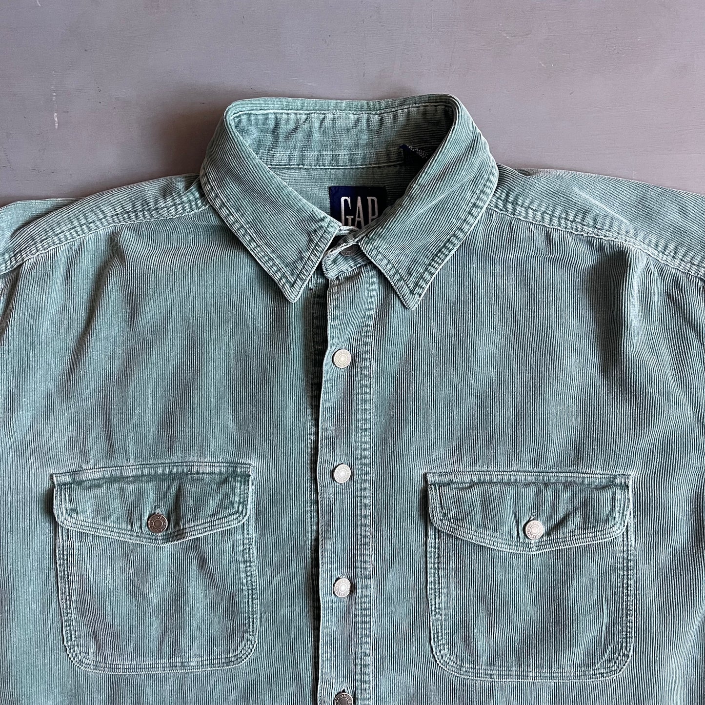 1990s GAP corduroy shirt (L)