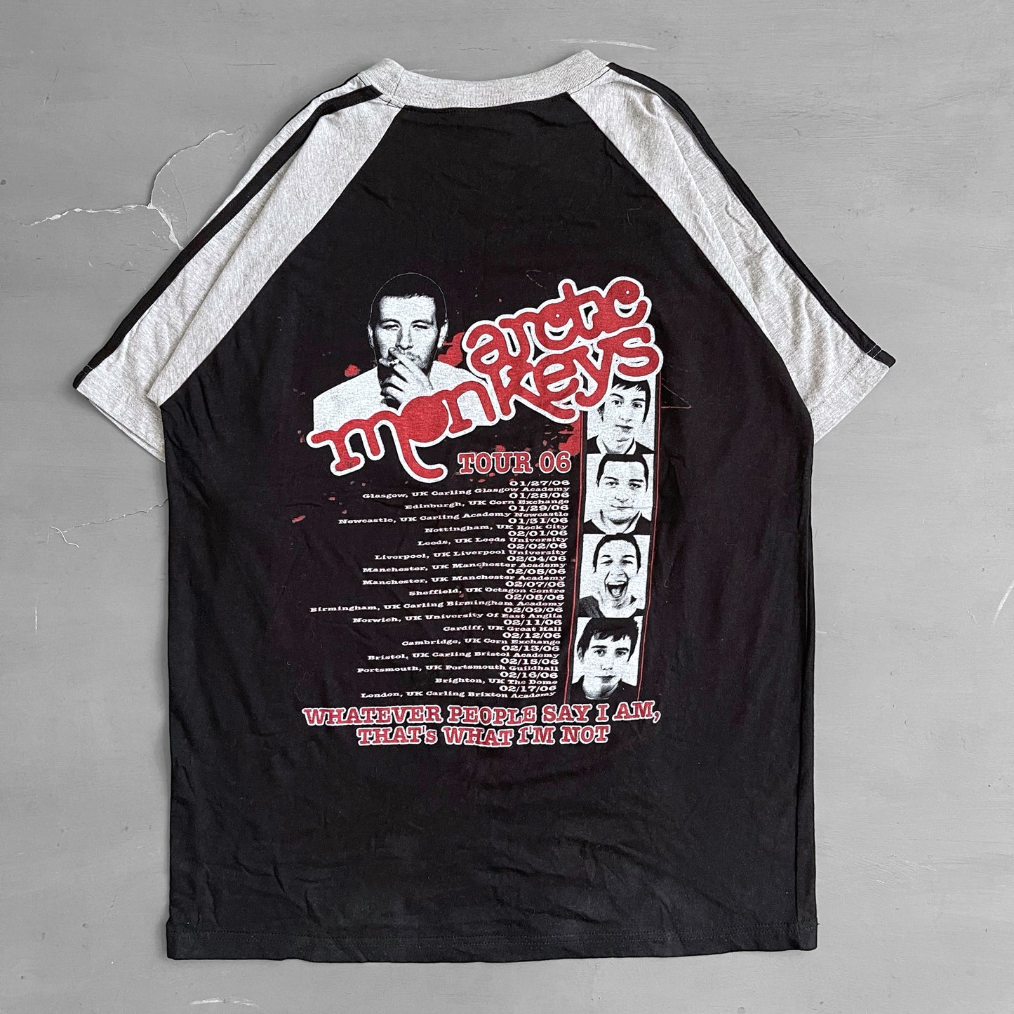2006 Arctic Monkeys tour T-shirt (L)