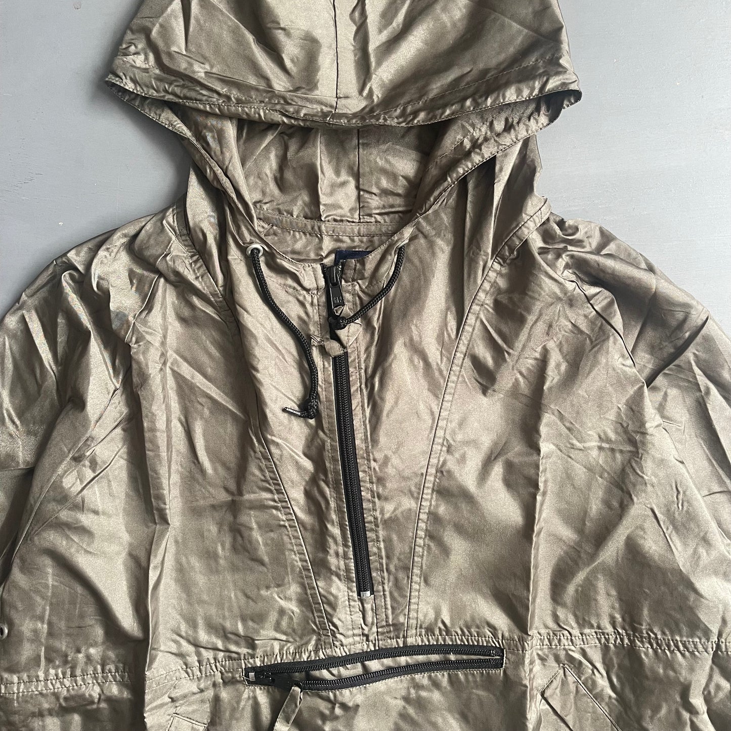 1990s waterproof GAP anorak jacket (L)