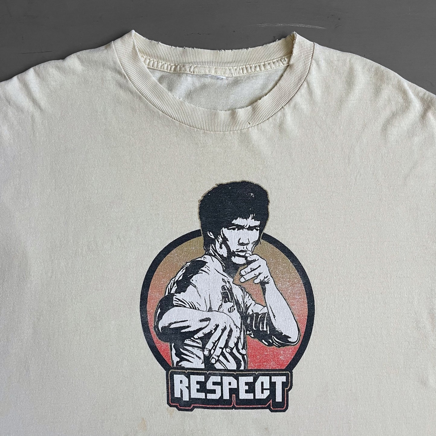 1990s Bruce Lee respect T-shirt (XL)