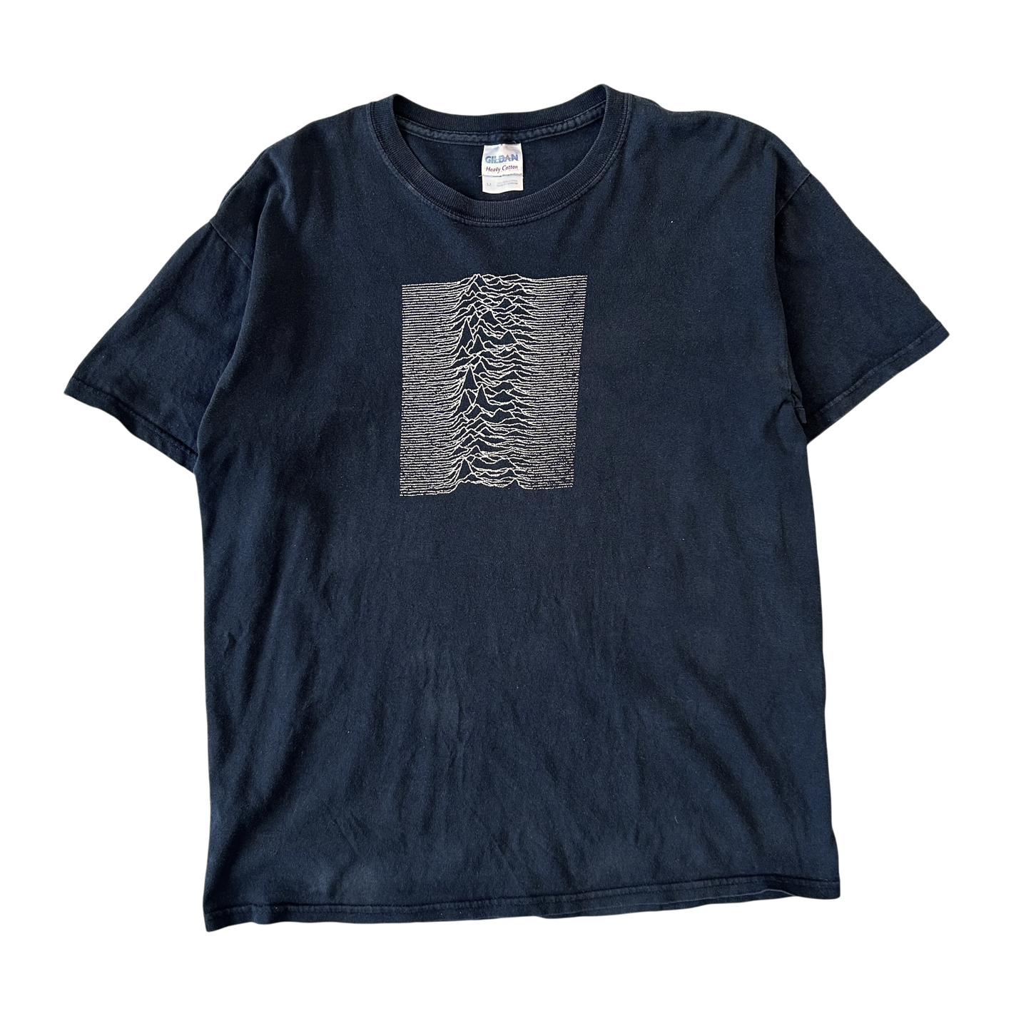 Mid 2000s Joy Division unknown pleasures T-shirt (M)