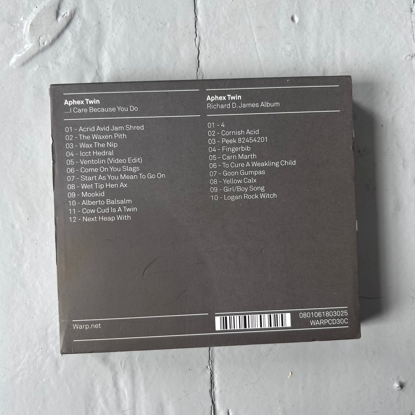 2009 Aphex Twin CDS