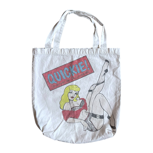 2000s quickie tote bag