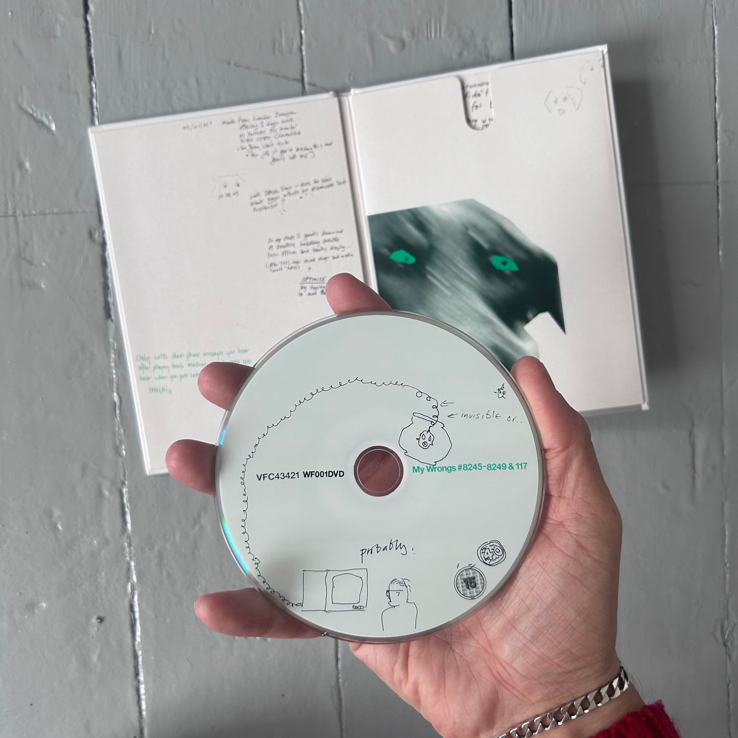 2002 Chris Morris my wrongs warp films DVD / booklet