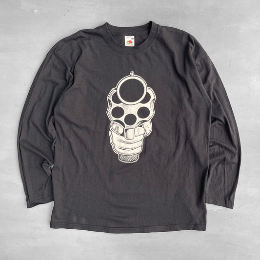 2000s hand gun long sleeve T-Shirt (L)