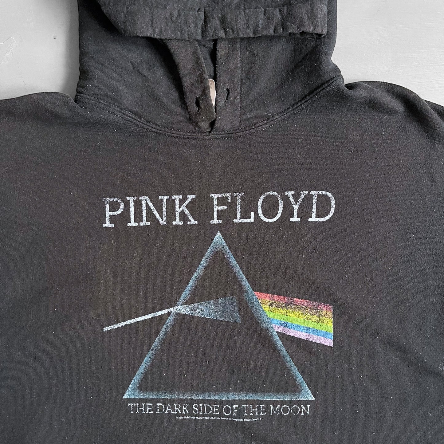 2000s Pink Floyd dark side of the moon Hoodie (L)