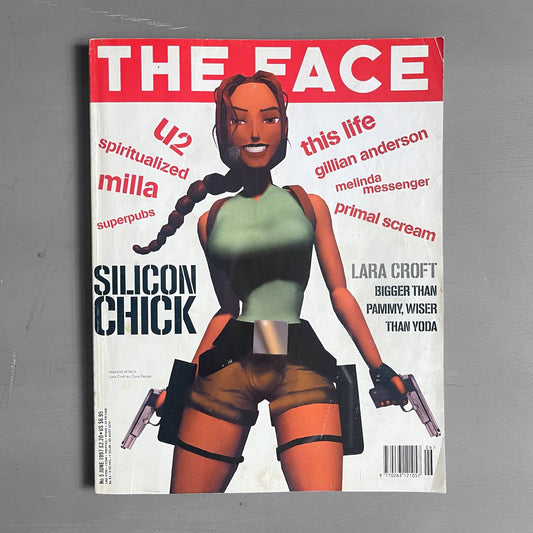 1997 The Face Magazine Lara Croft Tomb Raider edition