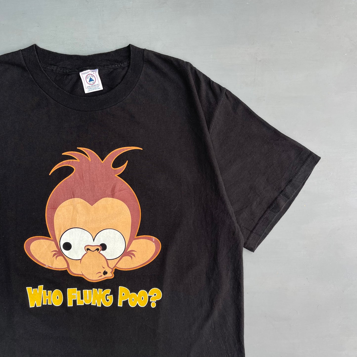 2000s who flung poo? Parody T-Shirt (L)