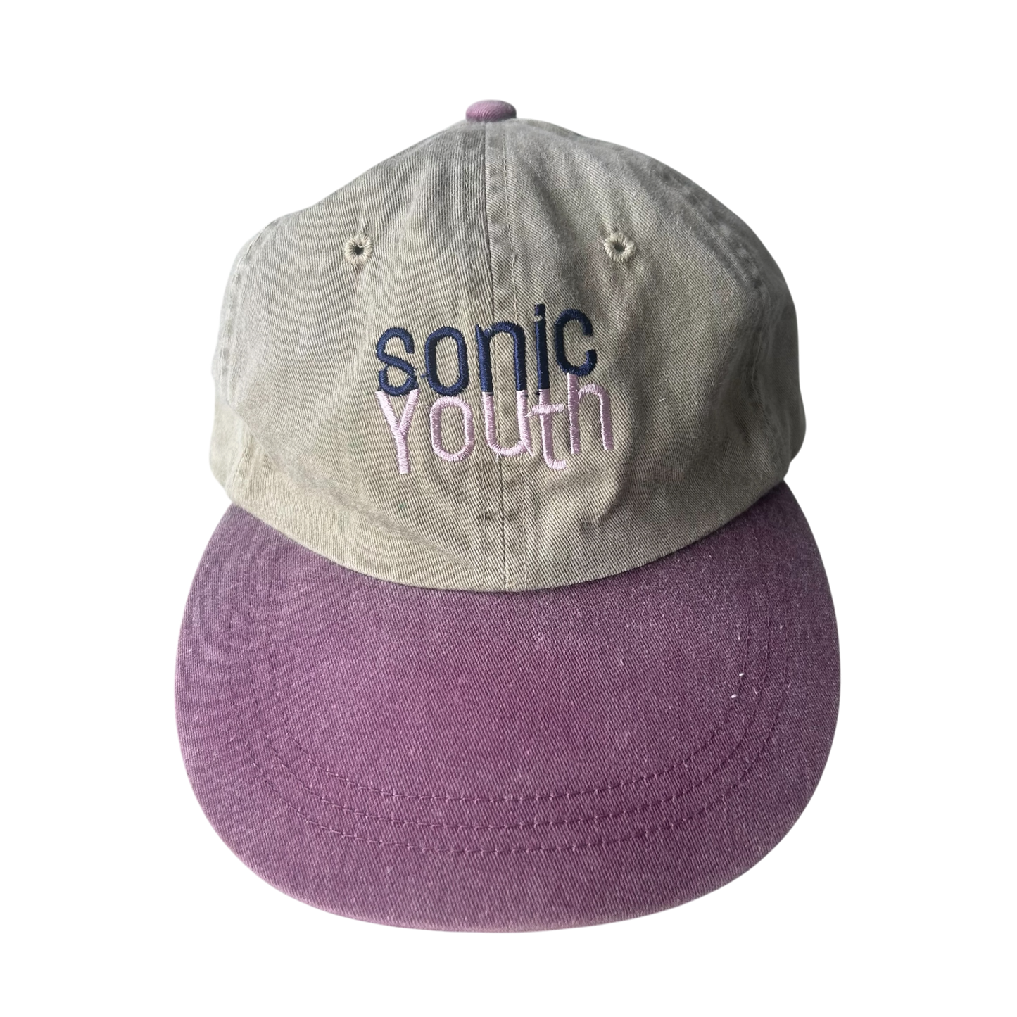 2000 Sonic Youth NYC ghost & flowers cap