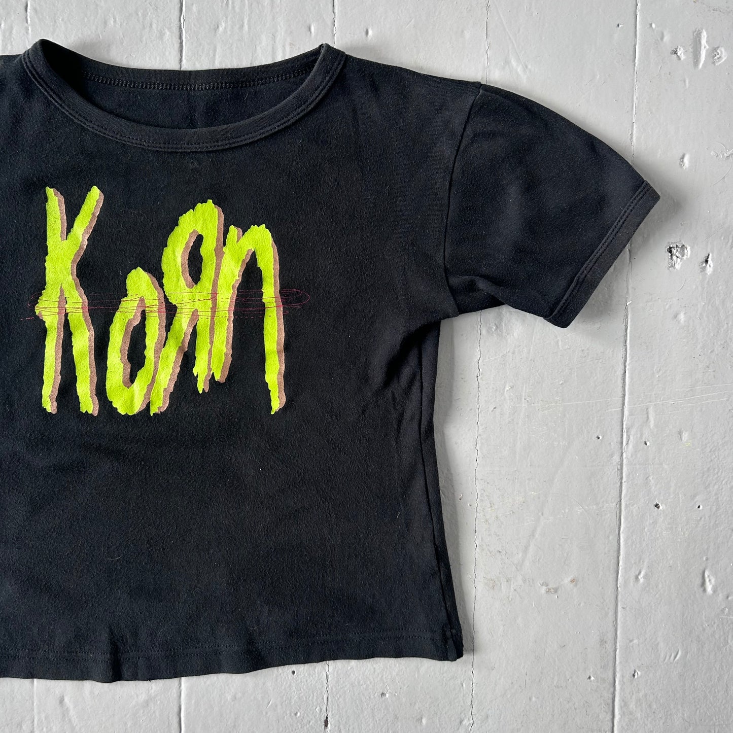 Early 2000s Korn baby T-shirt (XS)