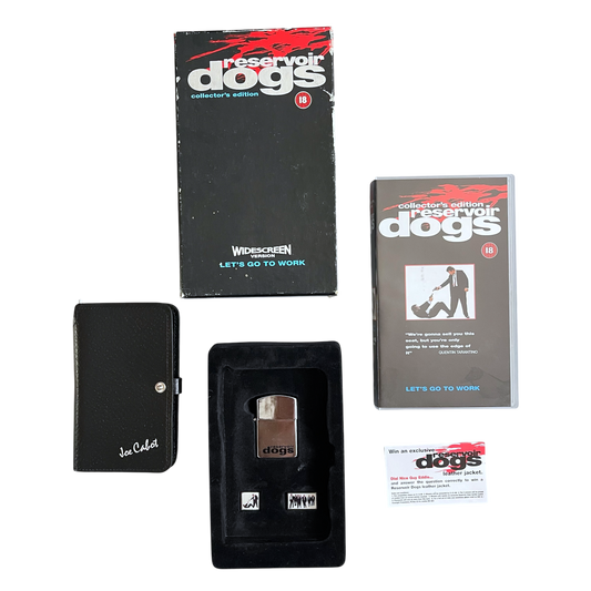 1991 Reservoir dogs VHS / accessories collectors edition box