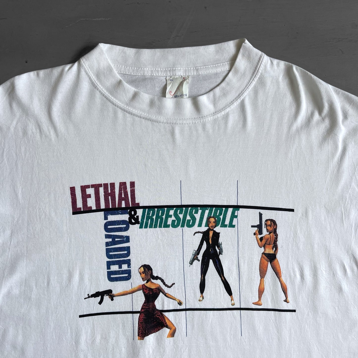 1997 Lara Croft Tomb Raider T-shirt (L)
