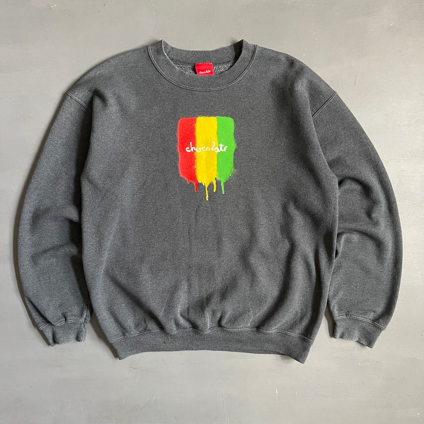 Early 2000 chocolate skateboards sweatshirt jumper (L)