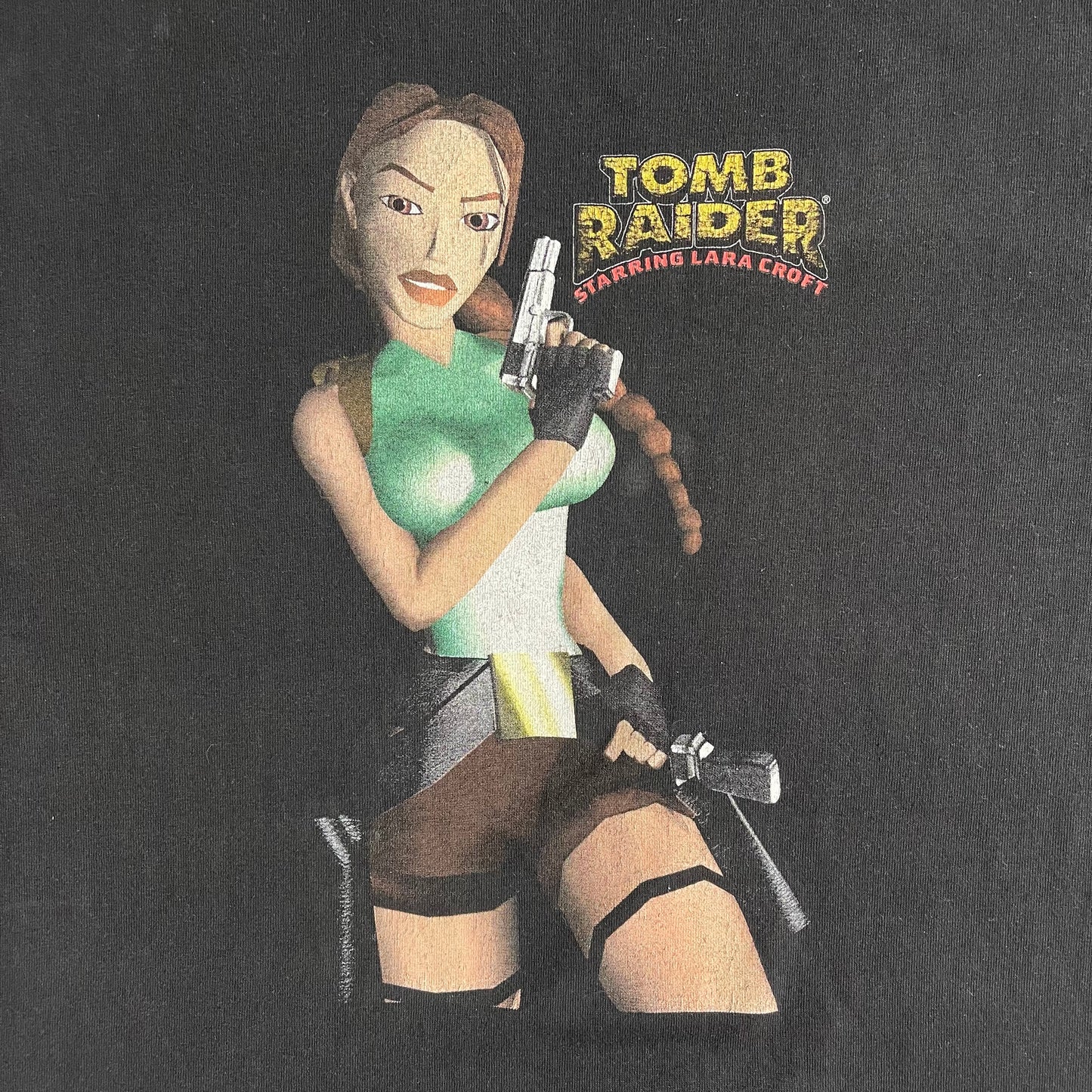 1997 Tomb Raider Lara Croft T-shirt (L)