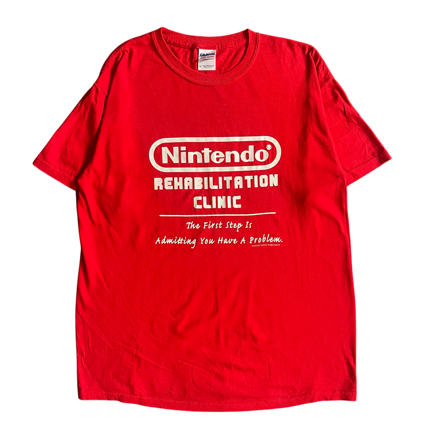 2007 Nintendo rehabilitation T-shirt (M)