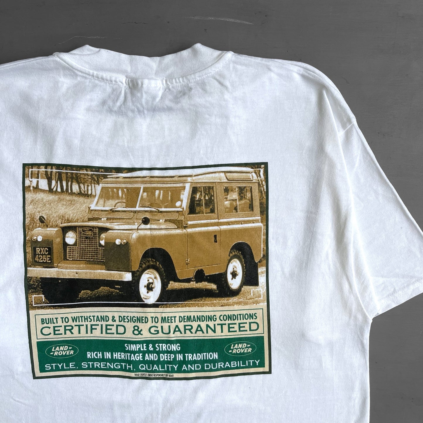 1990s Land Rover certified & guaranteed T-shirt (L)