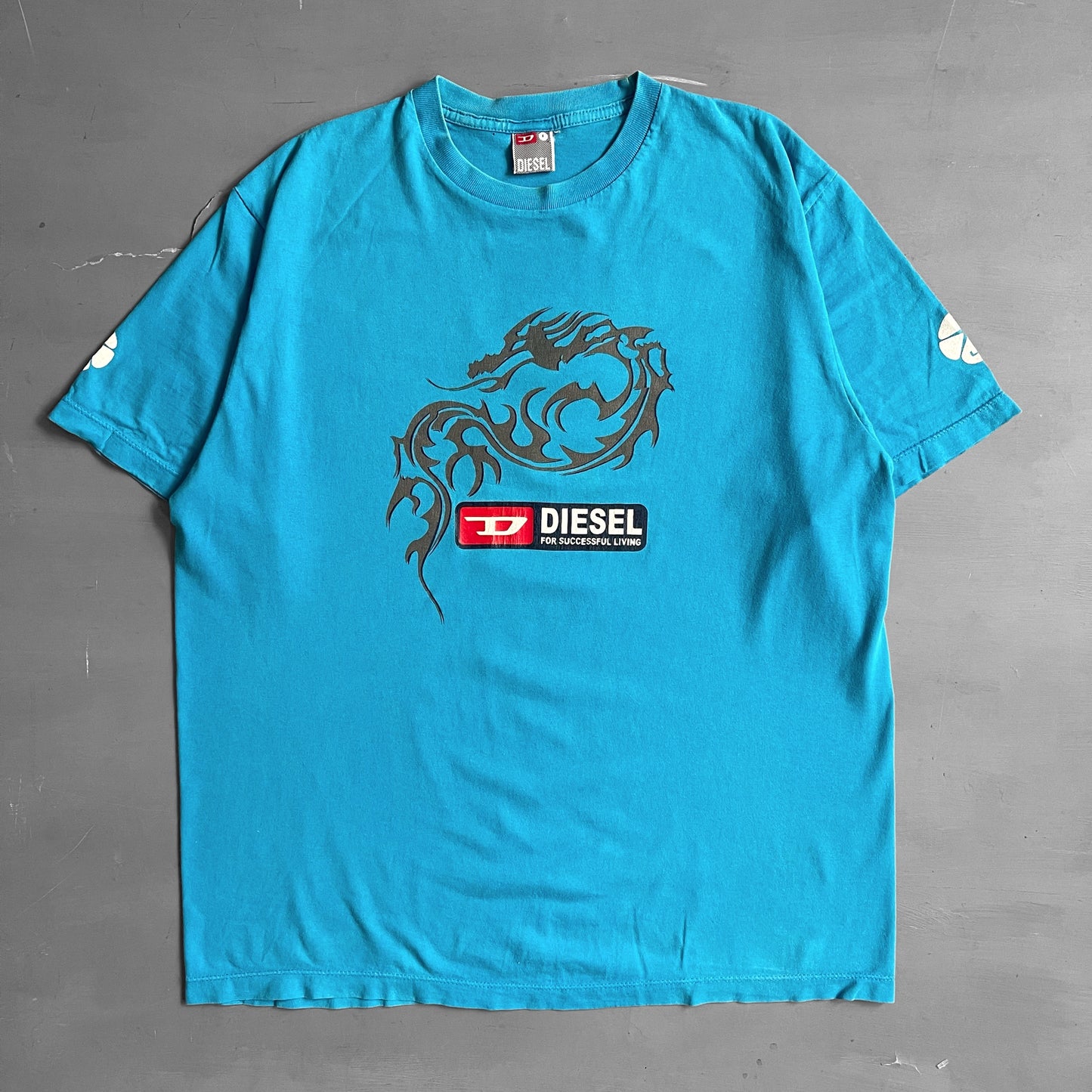 1990s Diesel dragon T-shirt (L)