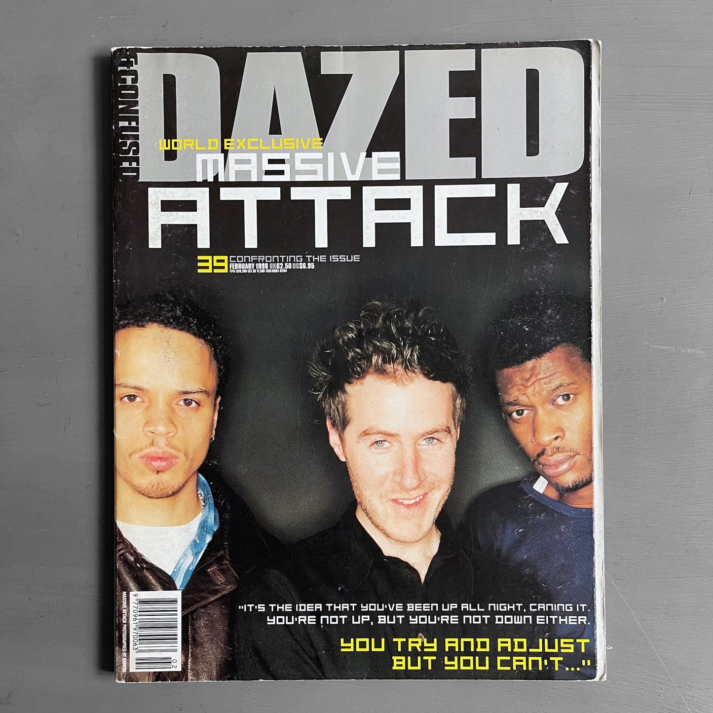 1998 DAZED Magazine Massive Attack edition