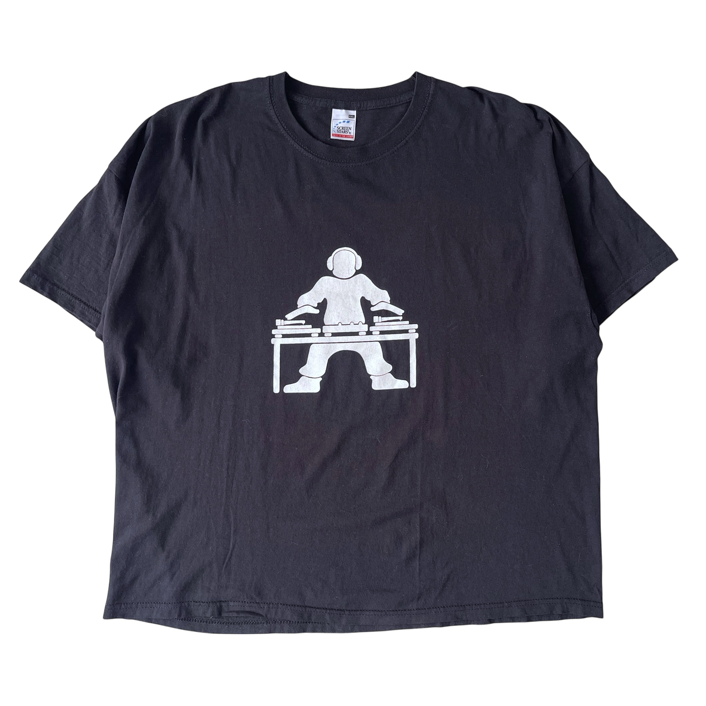 2000s DJ stickman T-shirt (XL)