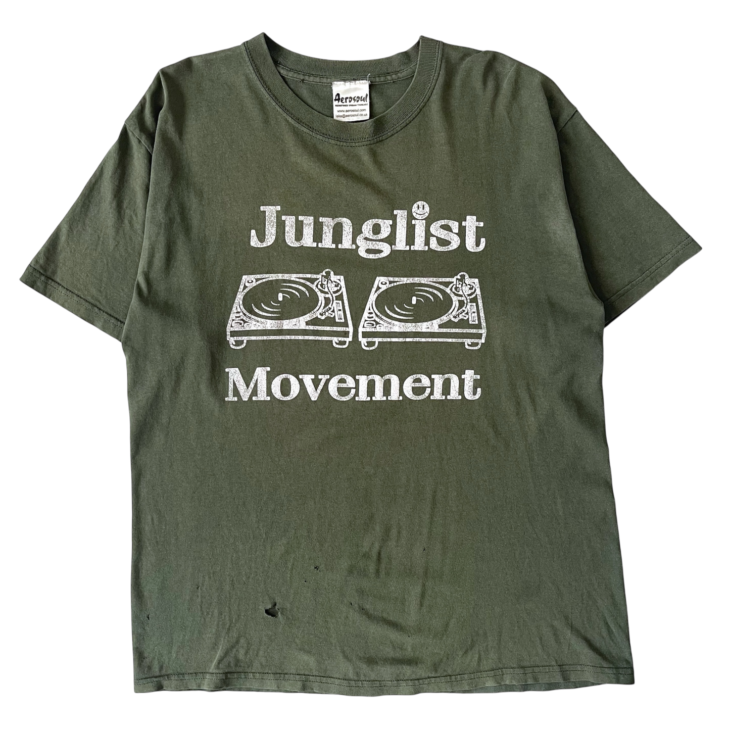Early 2000s junglist movement T-shirt (L)