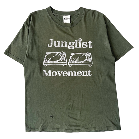 Early 2000s junglist movement T-shirt (L)