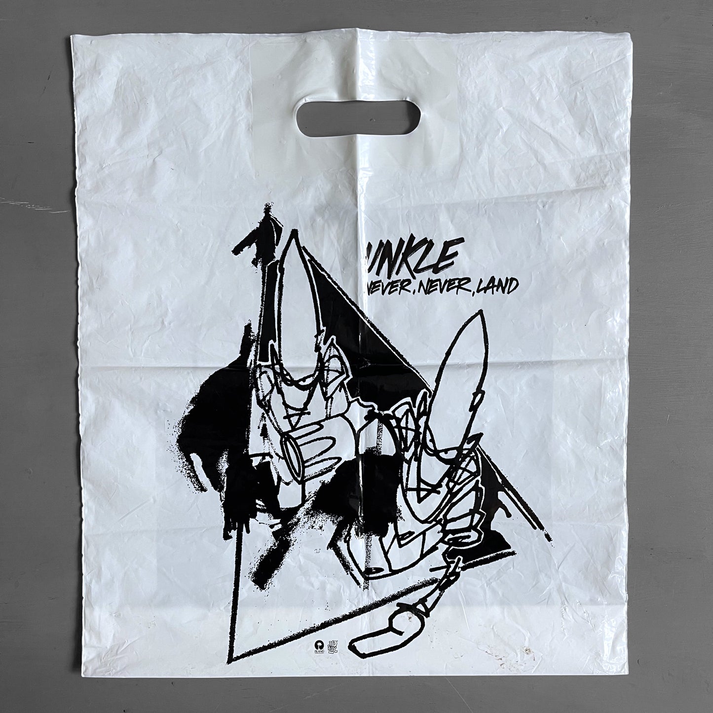 2004 Unkle never never land plastic bag