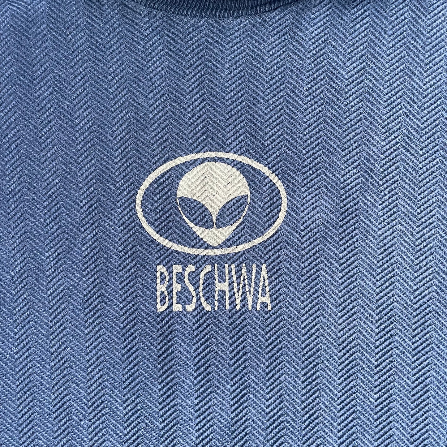 1990s BESCHWA alien T-shirt (XL)