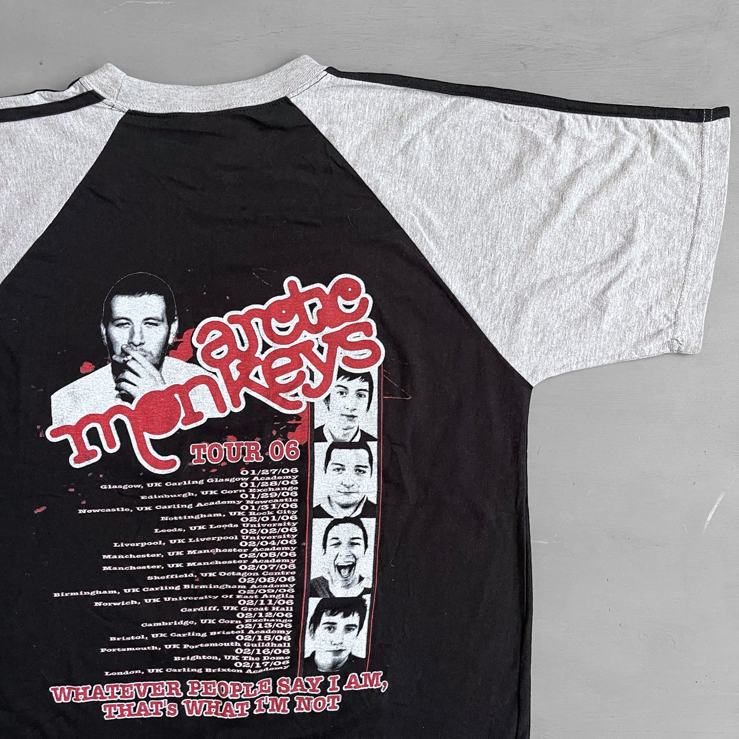 2006 Arctic Monkeys tour T-shirt (L)