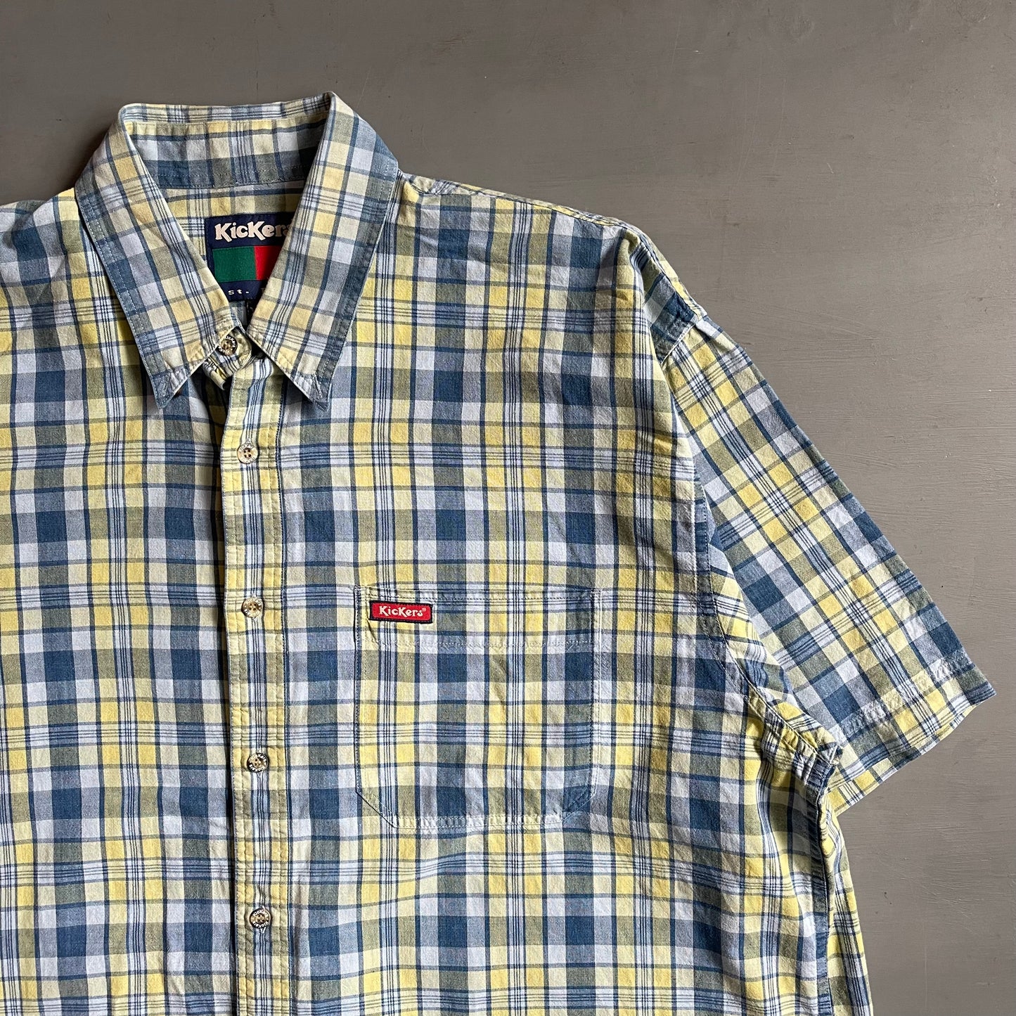 Kickers checked shirt (XL)