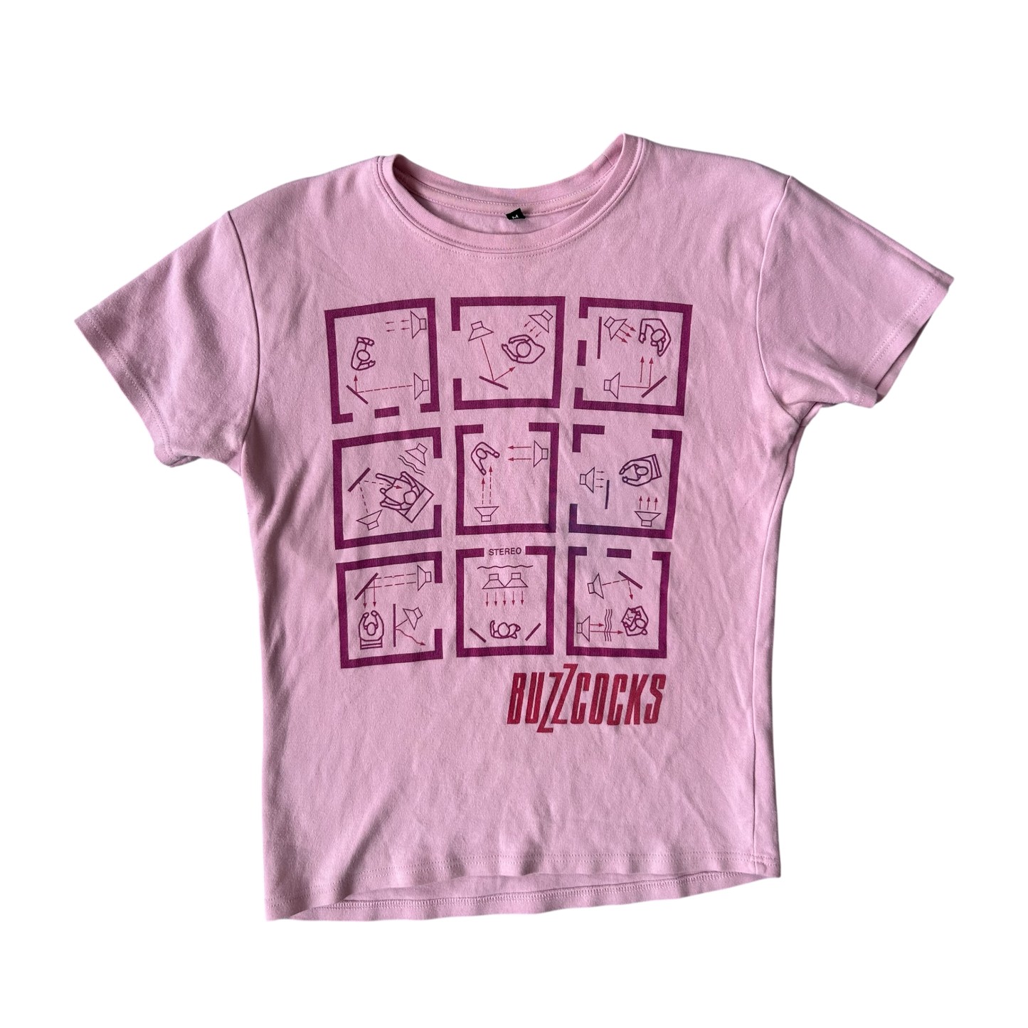 2000s BUZZCOCKS baby T-shirt (XS)