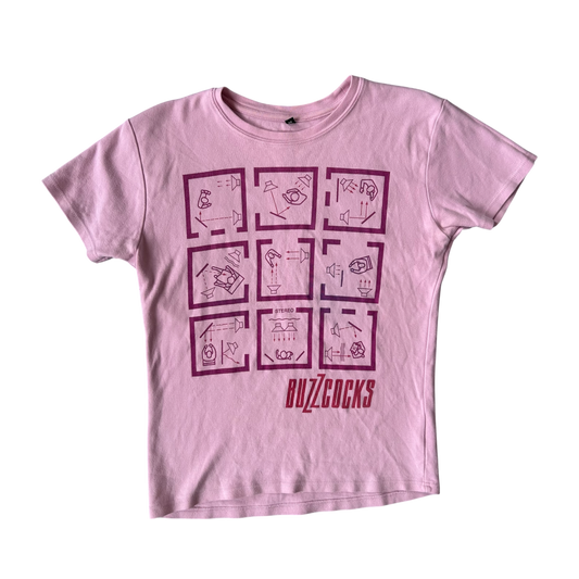2000s BUZZCOCKS baby T-shirt (XS)