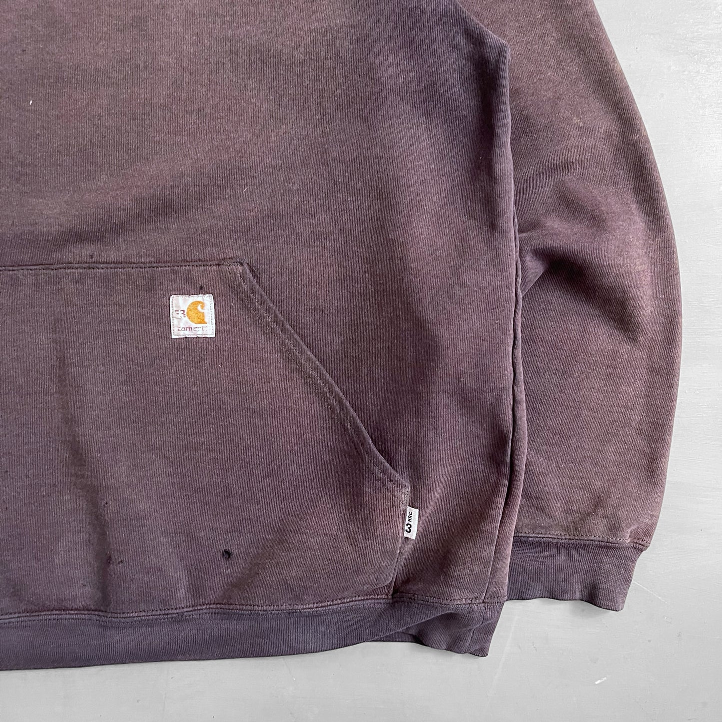 1990s Distressed Carhartt fire resistant hoodie (L/XL)