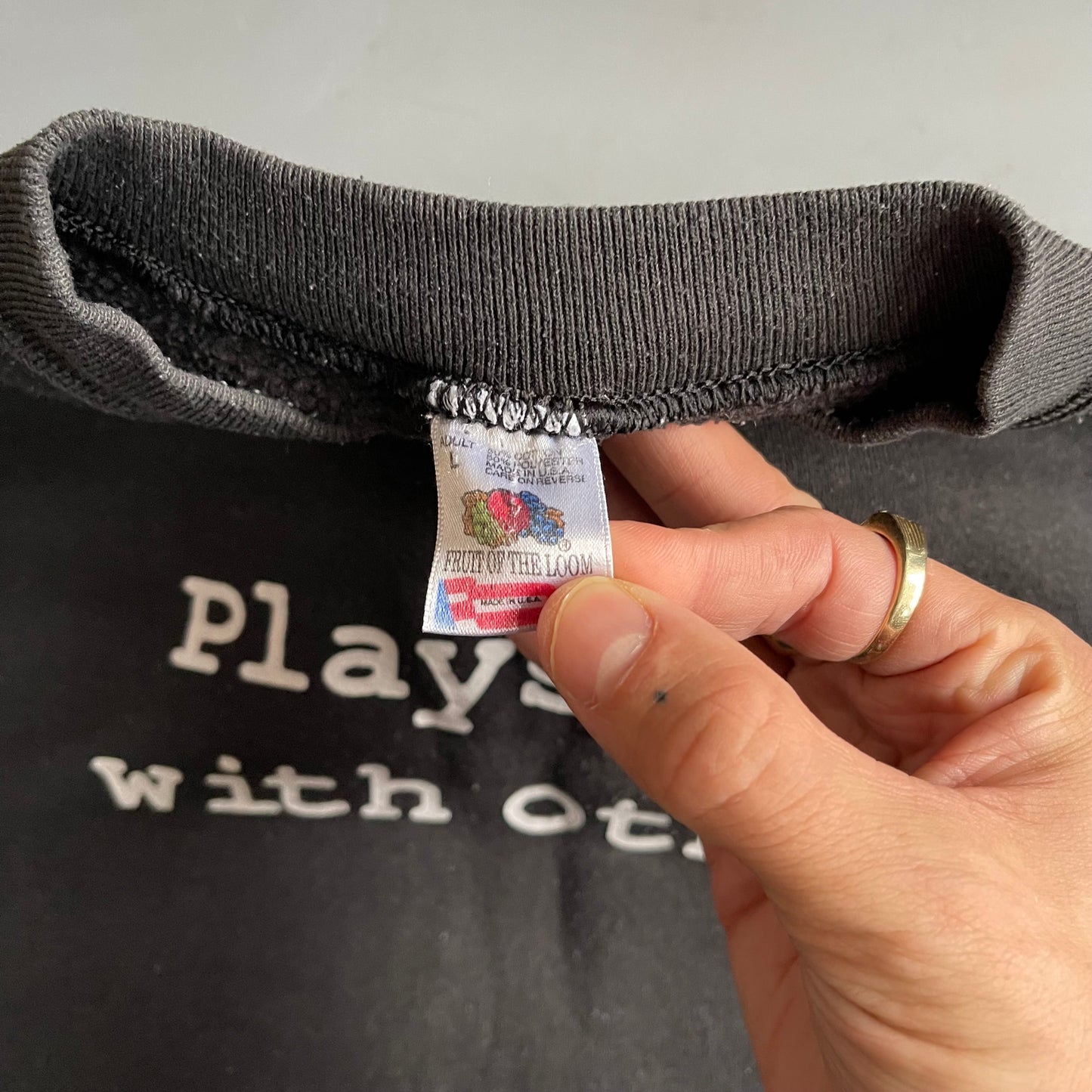 1990s plays well with others sweatshirt (M/L)