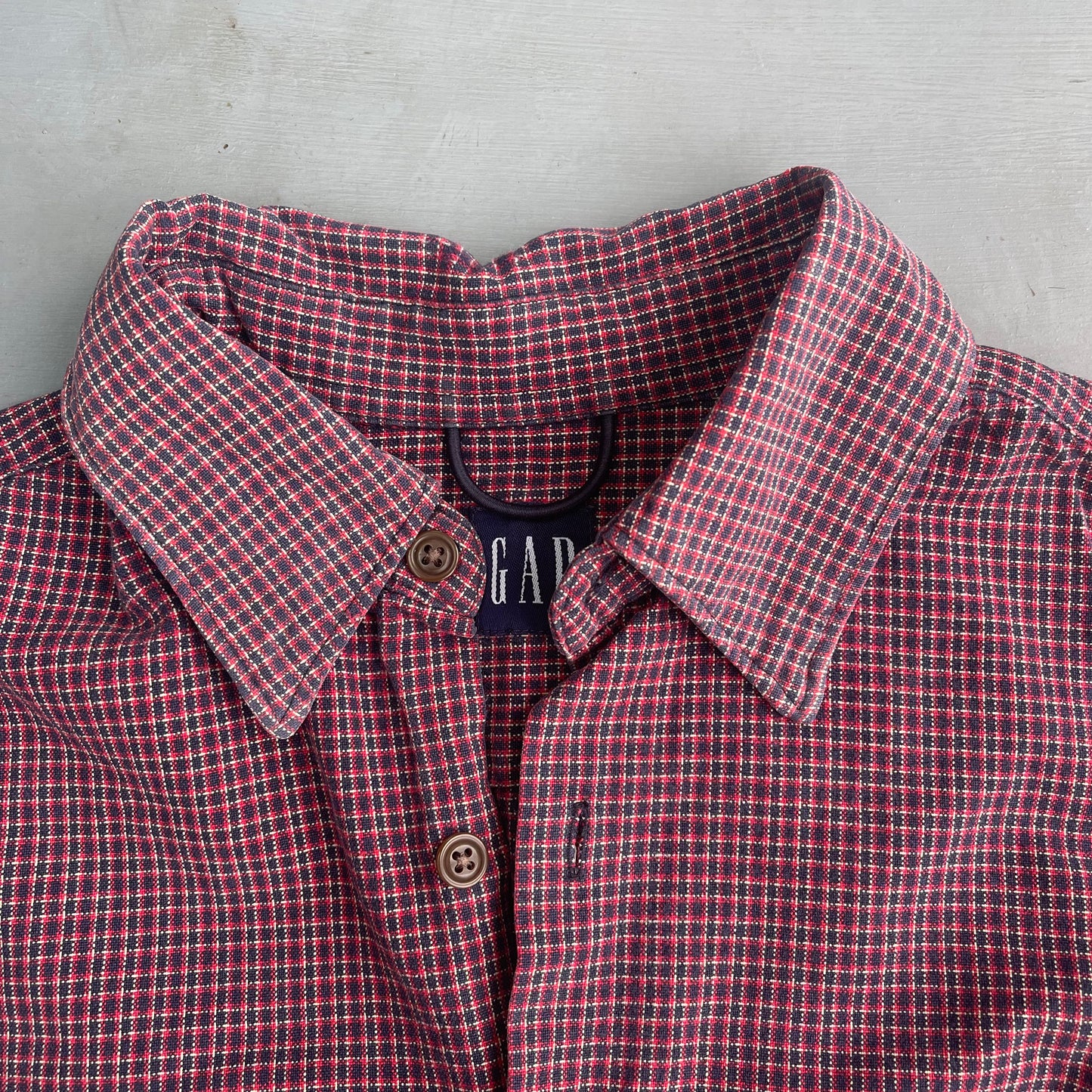 1990s Gap flannel shirt (L)