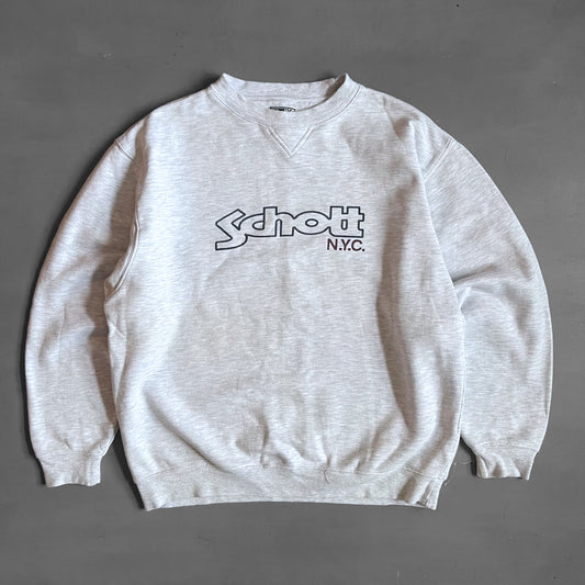 Early 2000s Schott NYC sweatshirt jumper (L/XL)