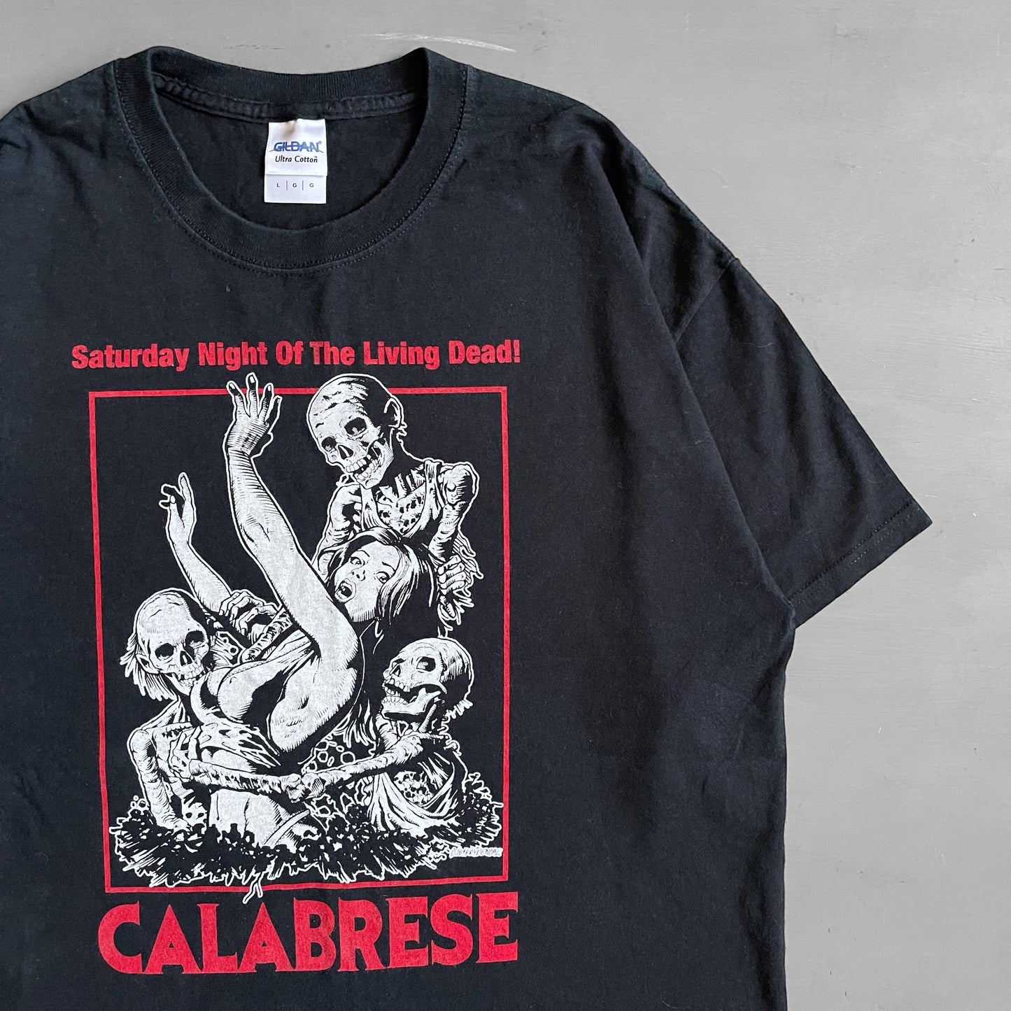 2000s Saturday night of the living dead Calabrese T-shirt (L)