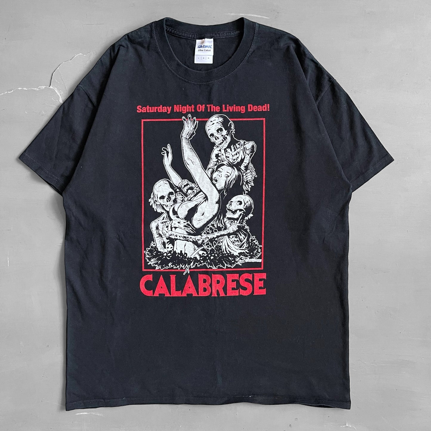 2000s Saturday night of the living dead Calabrese T-shirt (L)