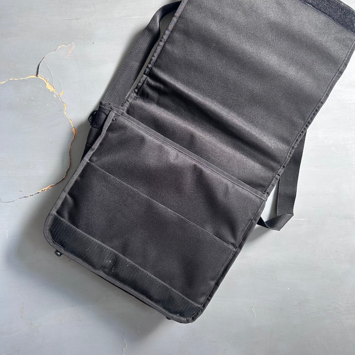 2000s Technics vinyl / messenger bag