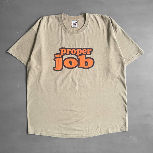 2000s Proper job T-Shirt (XL)