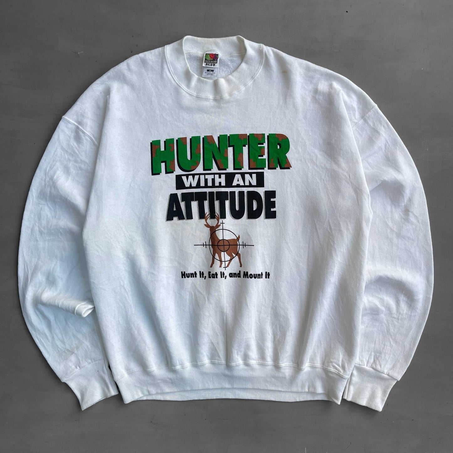 1990s hunter with an attitude jumper (XL)