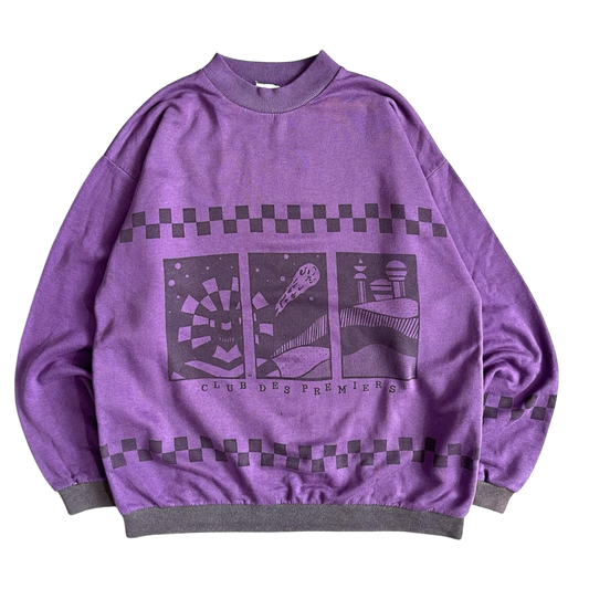 1990s Club Des Premiers Ibiza dance sweatshirt (L)