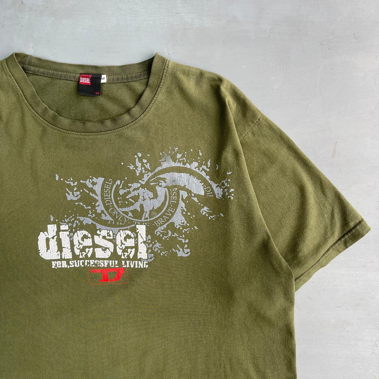 1990s Diesel for successful living T-Shirt (L)