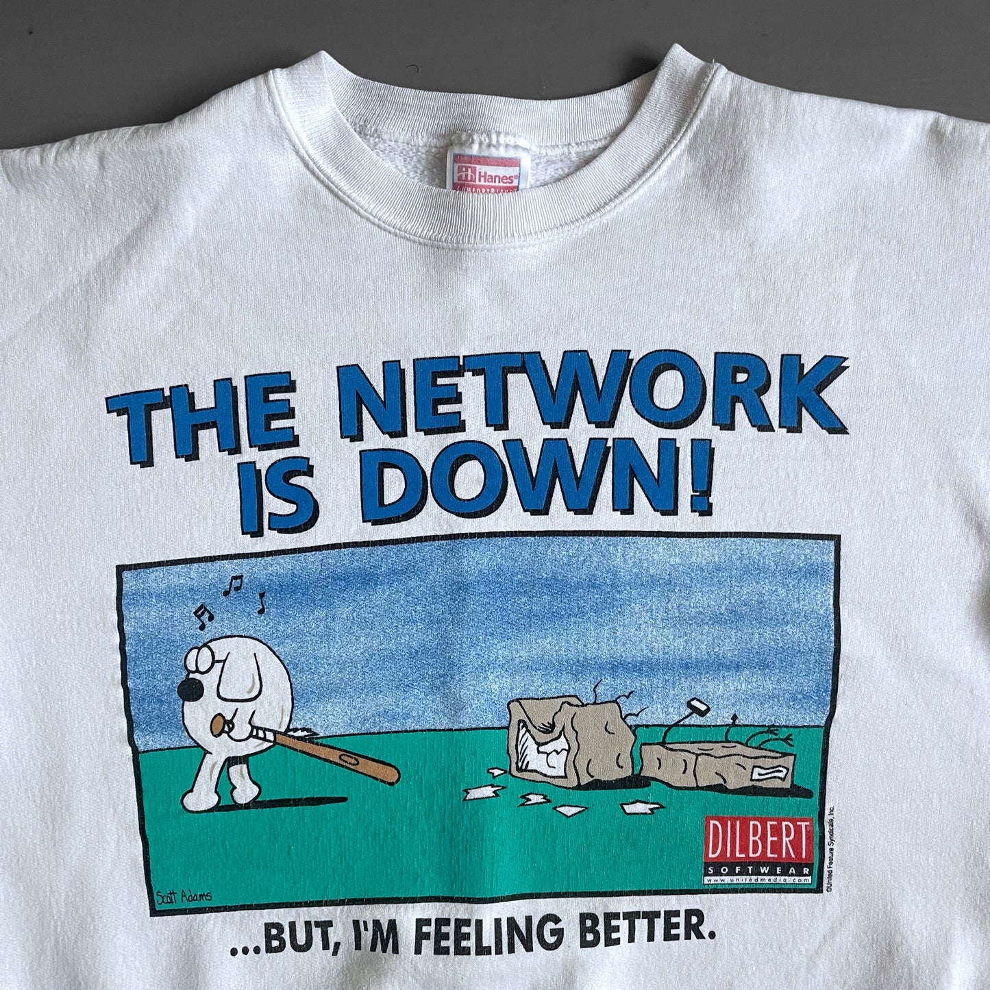 1990s The network is down jumper (S)