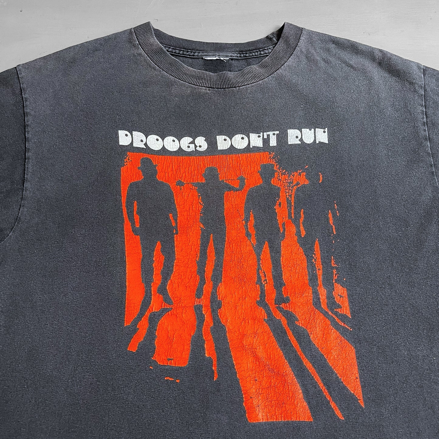 1990s Clockwork Orange Droogs don’t run T-shirt (M/L)